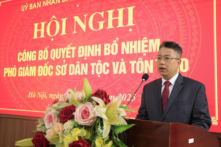 Đồng chí Phan Vũ là Phó Giám đốc Sở Dân tộc và Tôn giáo Hà Nội- Ảnh 5.