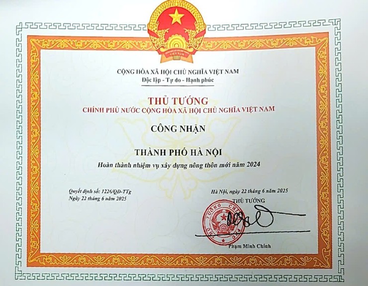 Hà Nội: Viết tiếp hành trình xây dựng nông thôn mới kiểu mẫu, hiện đại và đáng sống- Ảnh 3.