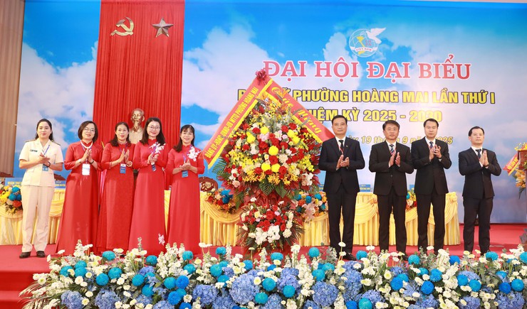 Đại hội đại biểu Hội LHPN phường Hoàng Mai lần thứ I, nhiệm kỳ 2025-2030- Ảnh 3.