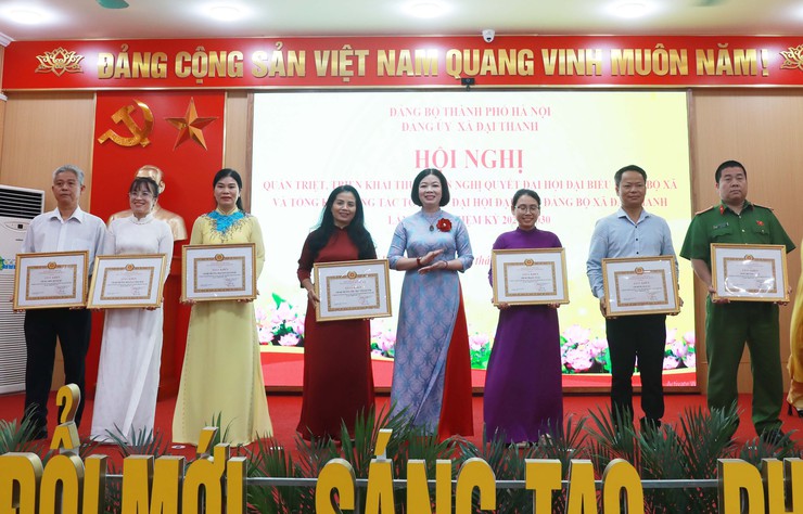 Xã Đại Thanh quán triệt, triển khai Nghị quyết Đại hội Đảng bộ xã lần thứ I- Ảnh 5.