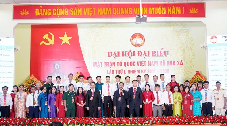 Đại hội đại biểu MTTQ xã Hòa Xá: Đoàn kết, đổi mới vì mục tiêu phát triển bền vững- Ảnh 5.