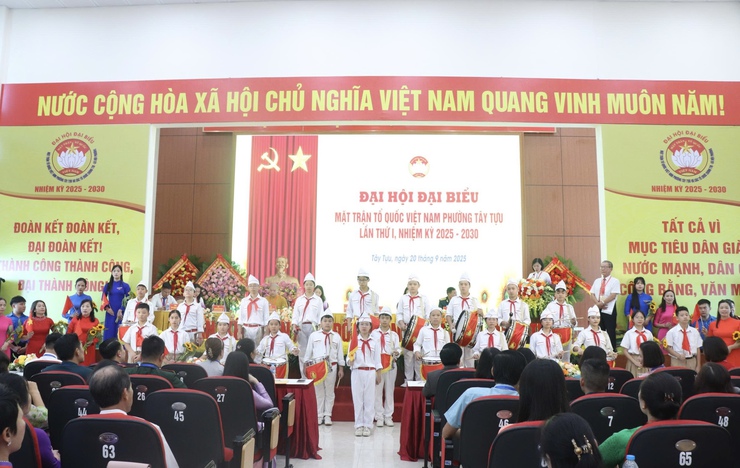 Đại hội đại biểu Mặt trận tổ quốc Việt Nam phường Tây Tựu lần thứ I thành công tốt đẹp- Ảnh 3.
