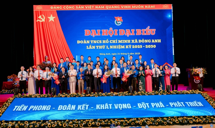 Đại hội đại biểu Đoàn TNCS Hồ Chí Minh xã Đông Anh lần thứ I thành công tốt đẹp- Ảnh 8.