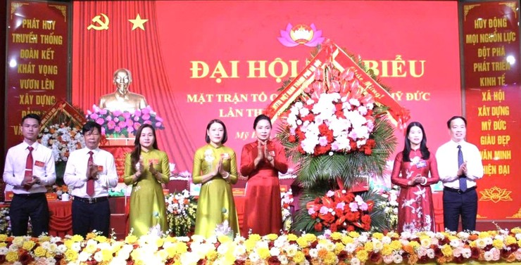 MTTQ xã Mỹ Đức nhiệm kỳ 2025-2030: Phát huy sức mạnh đại đoàn kết toàn dân- Ảnh 1.
