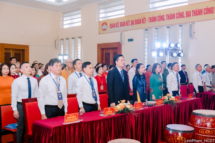 Đại hội đại biểu MTTQ Việt Nam phường Phúc Lợi lần thứ I thành công tốt đẹp- Ảnh 2.