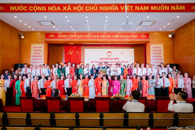 Đại hội đại biểu MTTQ Việt Nam phường Phúc Lợi lần thứ I thành công tốt đẹp- Ảnh 10.
