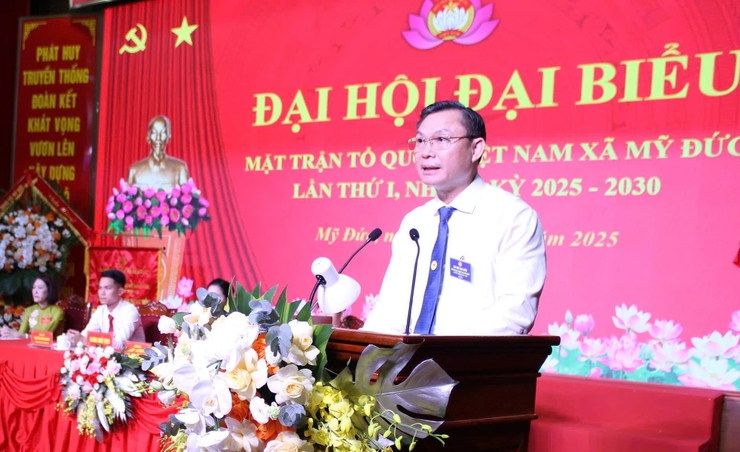 MTTQ xã Mỹ Đức nhiệm kỳ 2025-2030: Phát huy sức mạnh đại đoàn kết toàn dân- Ảnh 3.