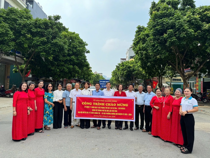 MTTQ Việt Nam phường Dương Nội nhiều hoạt động lan tỏa vì cộng đồng- Ảnh 7.