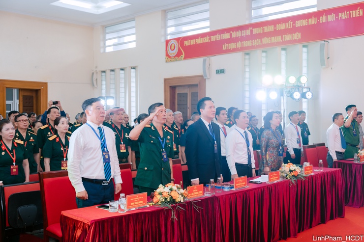 Phát huy phẩm chất “Bộ đội Cụ Hồ”, Hội Cựu chiến binh phường Phúc Lợi bước vào nhiệm kỳ mới- Ảnh 2.
