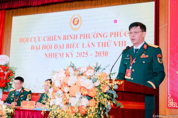Phát huy phẩm chất “Bộ đội Cụ Hồ”, Hội Cựu chiến binh phường Phúc Lợi bước vào nhiệm kỳ mới- Ảnh 3.
