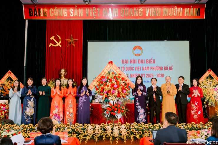 Đại hội MTTQ Việt Nam phường Bồ Đề: Phát huy sức mạnh khối đại đoàn kết toàn dân tộc- Ảnh 4.