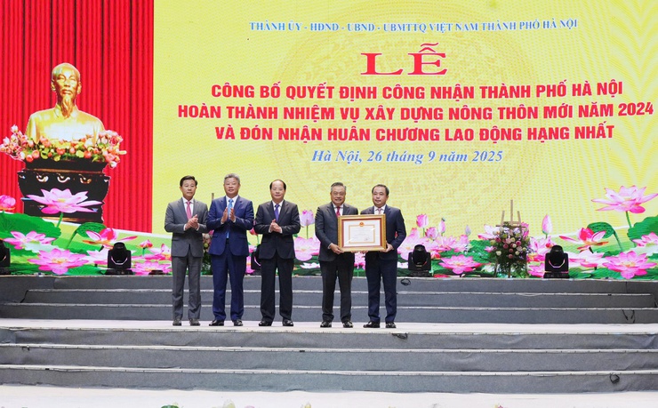 Hà Nội hoàn thành nhiệm vụ xây dựng Nông thôn mới, đón nhận Huân chương Lao động hạng Nhất- Ảnh 11.