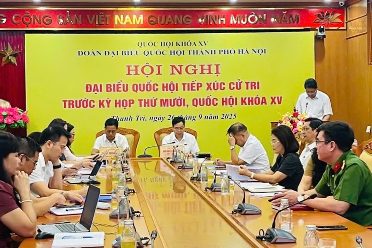 Cử tri Đơn vị bầu cử số 6 kiến nghị đẩy mạnh xây dựng cơ sở hạ tầng đường giao thông nông thôn- Ảnh 1.