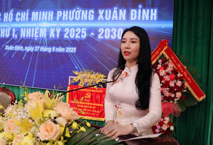 Đại hội đại biểu Đoàn TNCS Hồ Chí Minh phường Xuân Đỉnh lần thứ I thành công tốt đẹp- Ảnh 2.