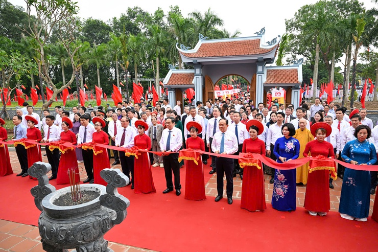 Khánh thành Khu lưu niệm Trưởng ban Thường trực Quốc hội Bùi Bằng Đoàn- Ảnh 6.