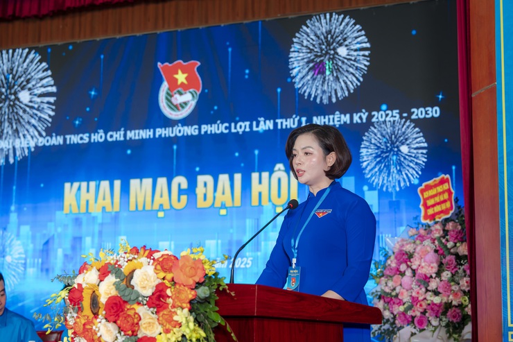 Đại hội Đoàn TNCS Hồ Chí Minh phường Phúc Lợi lần thứ I: Tiên phong chuyển đổi số, xung kích vì cộng đồng- Ảnh 3.