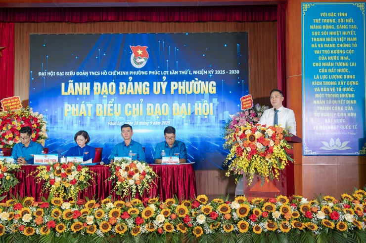 Đại hội Đoàn TNCS Hồ Chí Minh phường Phúc Lợi lần thứ I: Tiên phong chuyển đổi số, xung kích vì cộng đồng- Ảnh 6.