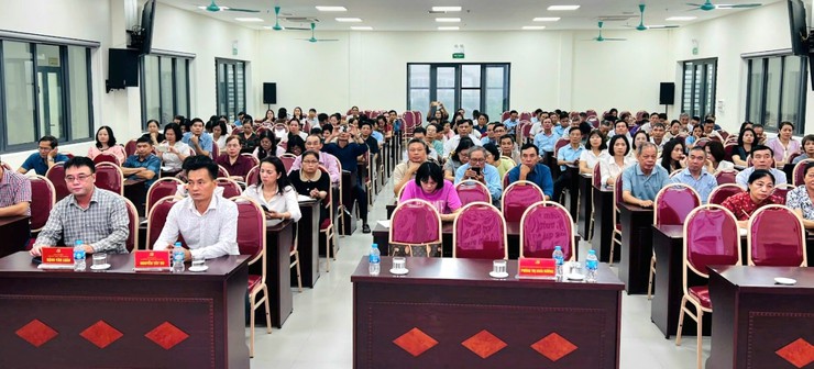 Xã Gia Lâm: 209 học viên tham gia lớp bồi dưỡng nghiệp vụ công tác Đảng- Ảnh 1.