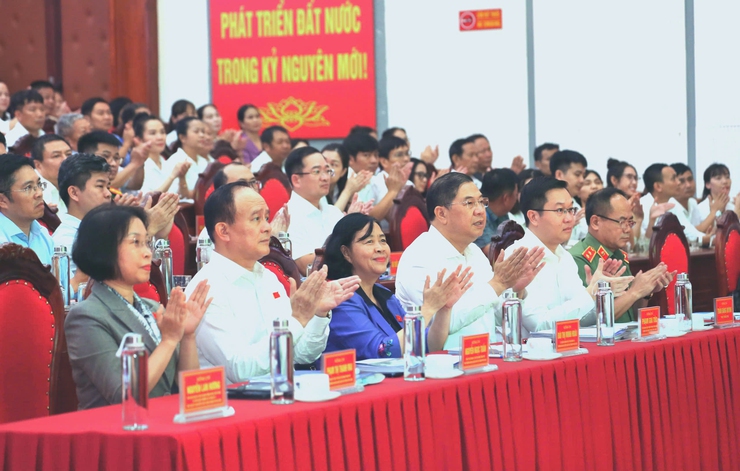 Tổng Bí thư Tô Lâm tiếp xúc cử tri Hà Nội trước Kỳ họp thứ 10 Quốc hội khóa XV- Ảnh 3.