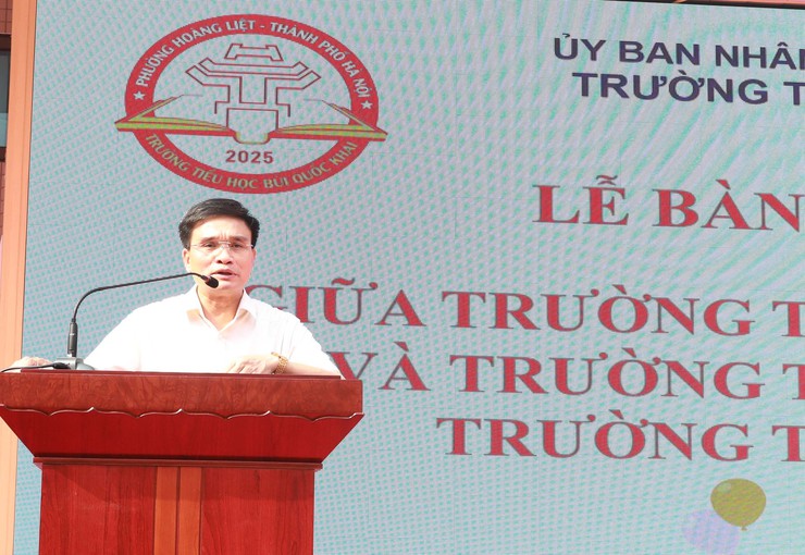 Trường Tiểu học Bùi Quốc Khái: Tiếp nhận 1.112 học sinh bắt đầu năm học mới- Ảnh 4.