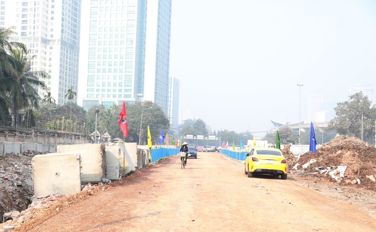 Sẵn sàng thông tuyến kỹ thuật dự án Vành đai 1, đoạn Hoàng Cầu - Voi Phục- Ảnh 4.