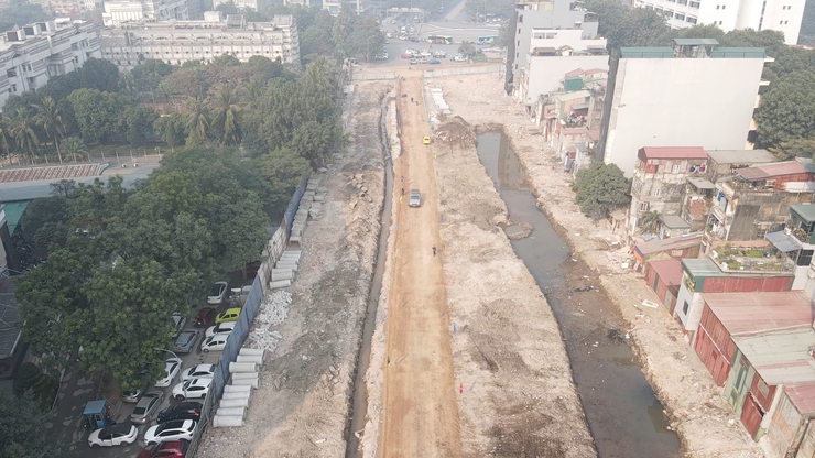 Sẵn sàng thông tuyến kỹ thuật dự án Vành đai 1, đoạn Hoàng Cầu - Voi Phục- Ảnh 1.