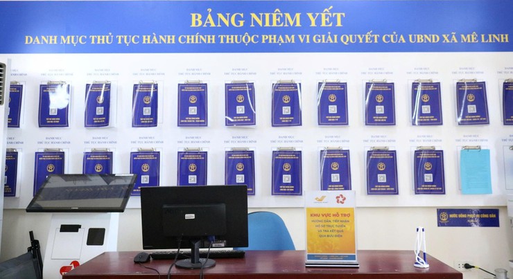 Mê Linh ứng dụng QR code thống nhất để công khai thủ tục hành chính- Ảnh 1.