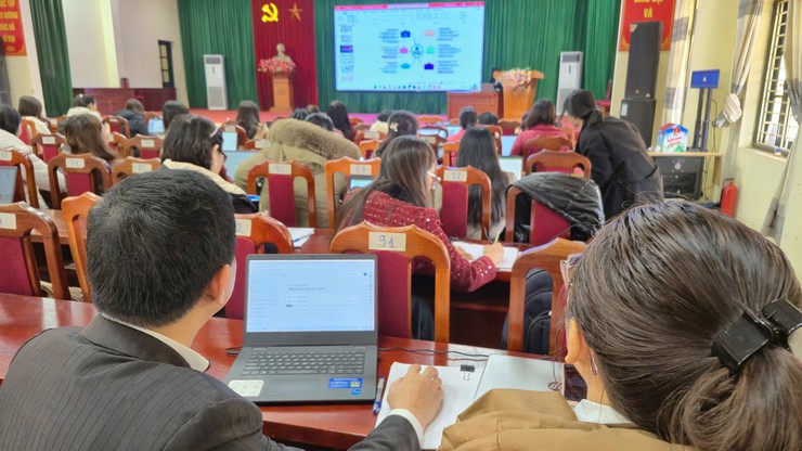 Xã Ô Diên tập huấn ứng dụng trí tuệ nhân tạo trong quản lý trường học - Bước đi thiết thực trong cải cách hành chính gắn với chuyển đổi số giáo dục- Ảnh 3.