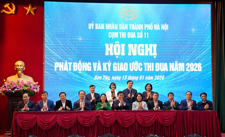 Cụm thi đua số 11 thành phố Hà Nội: đẩy mạnh cải cách hành chính, nâng cao hiệu lực, hiệu quả hoạt động của chính quyền cơ sở- Ảnh 4.