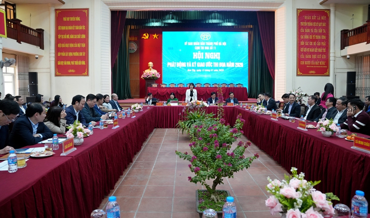 Cụm thi đua số 11 thành phố Hà Nội: đẩy mạnh cải cách hành chính, nâng cao hiệu lực, hiệu quả hoạt động của chính quyền cơ sở- Ảnh 2.