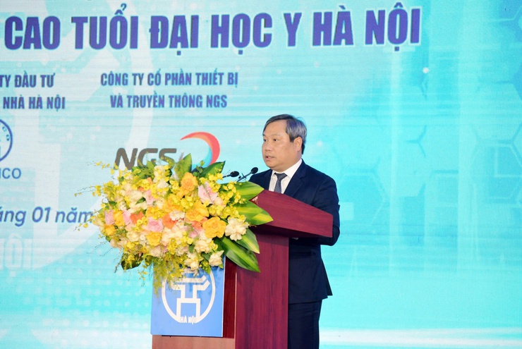 Khởi công Dự án Khu phức hợp Y tế Chăm sóc sức khỏe Người cao tuổi Đại học Y Hà Nội- Ảnh 9.