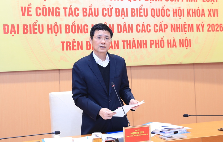 Tập trung chuẩn bị chu đáo, tổ chức thành công cuộc bầu cử đại biểu Quốc hội và đại biểu HĐND các cấp- Ảnh 7.