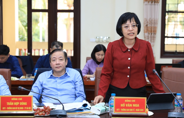 HĐND Thành phố giám sát công tác chuẩn bị bầu cử tại các xã: Dương Hòa, Hoài Đức, Sơn Đồng, An Khánh- Ảnh 7.