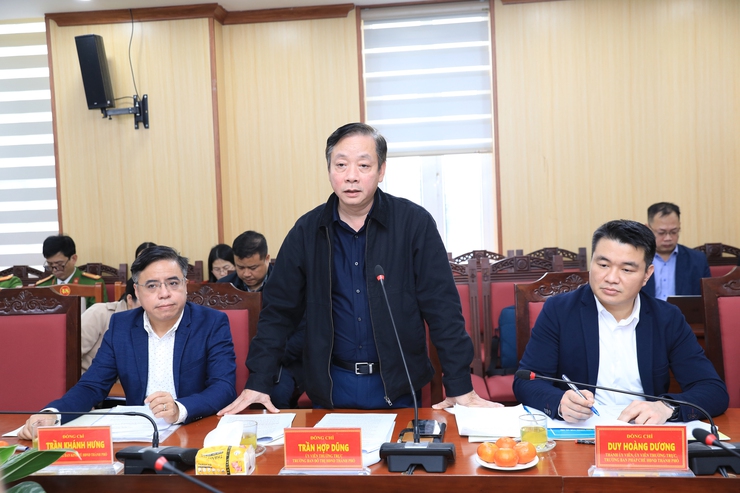 HĐND Thành phố giám sát công tác chuẩn bị bầu cử tại các xã Quang Minh, Mê Linh, Tiến Thắng, Yên Lãng- Ảnh 5.