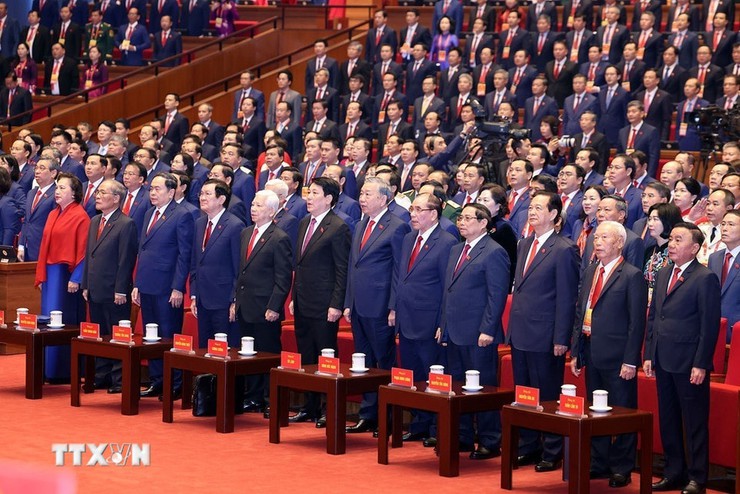 14th National Party Congress opens ceremonially in Hanoi- Ảnh 1.