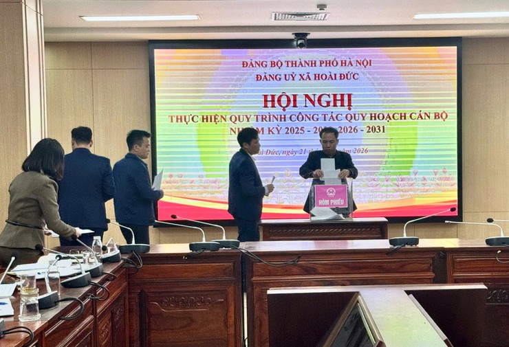 Quy hoạch cán bộ tại xã Hoài Đức - Nền tảng nâng cao hiệu lực, hiệu quả quản trị tại cơ sở- Ảnh 3.