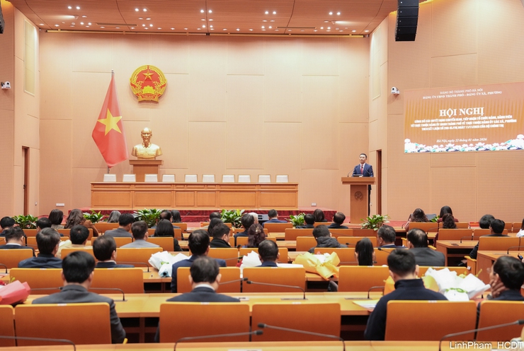 Đảng ủy UBND Thành phố chuyển giao 26 tổ chức Đảng về trực thuộc Đảng ủy 19 xã, phường- Ảnh 5.