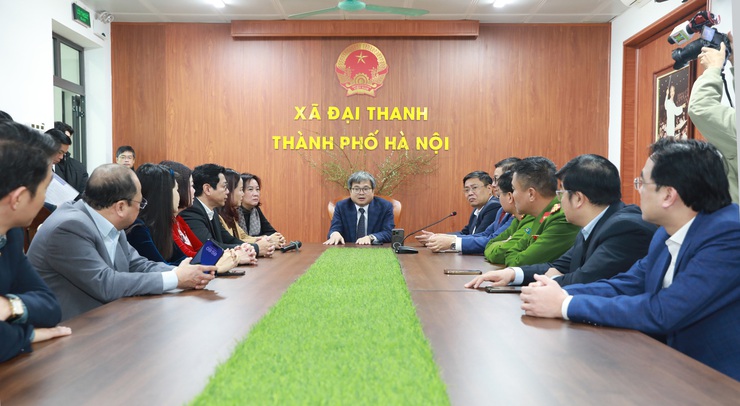 Xã Đại Thanh khai trương Trung tâm Điều hành Thông minh: Đưa "Bộ não số" vào giải quyết các điểm nghẽn- Ảnh 3.