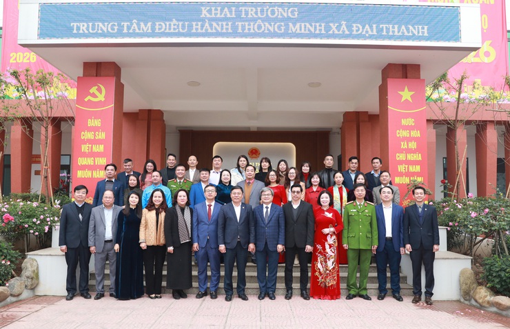 Xã Đại Thanh khai trương Trung tâm Điều hành Thông minh: Đưa "Bộ não số" vào giải quyết các điểm nghẽn- Ảnh 6.