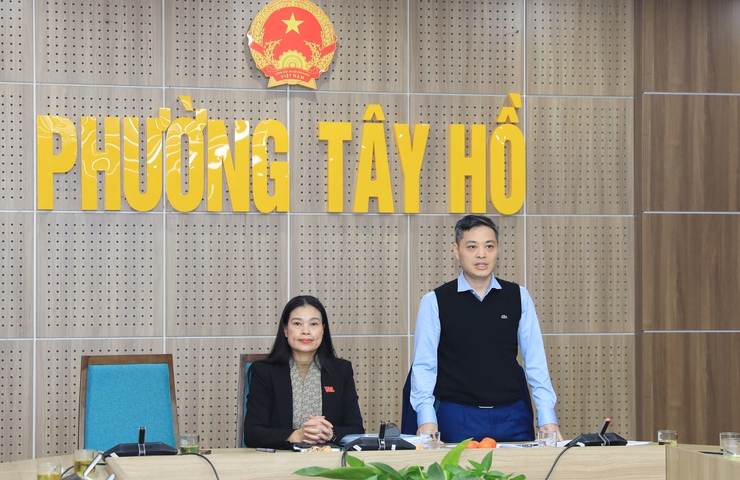 Giám sát công tác chuẩn bị bầu cử và bảo đảm an toàn  thực phẩm tại các phường Tây Hồ, Phú Thượng- Ảnh 6.