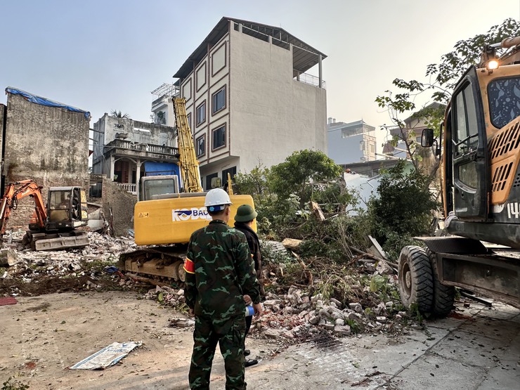 Xã Đại Thanh hoàn thành giải phóng mặt bằng Dự án đường giao thông làng nghề xã Hữu Hòa- Ảnh 2.