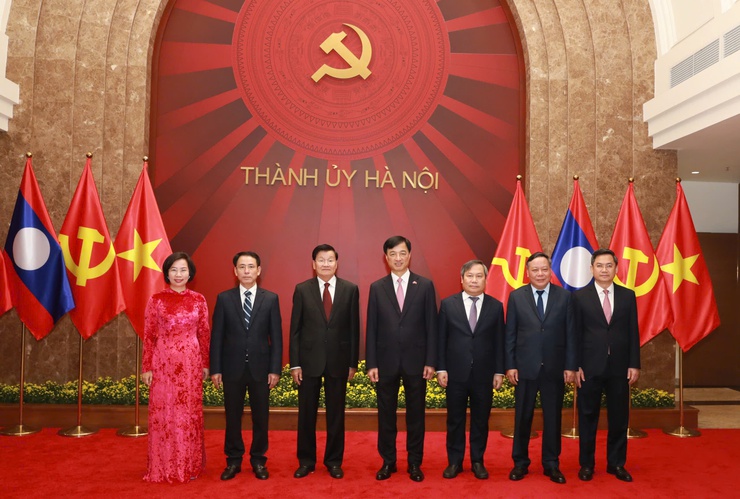 Hà Nội sẽ góp phần thúc đẩy hơn nữa quan hệ hợp tác đặc biệt Việt Nam - Lào- Ảnh 4.