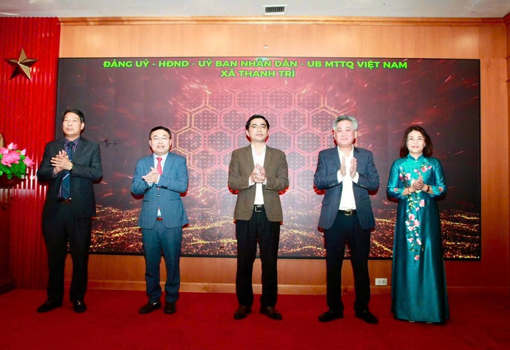 Thanh Trì ra mắt các sản phẩm chuyển đổi số, phát động phong trào thi đua giai đoạn 2026 – 2030- Ảnh 4.