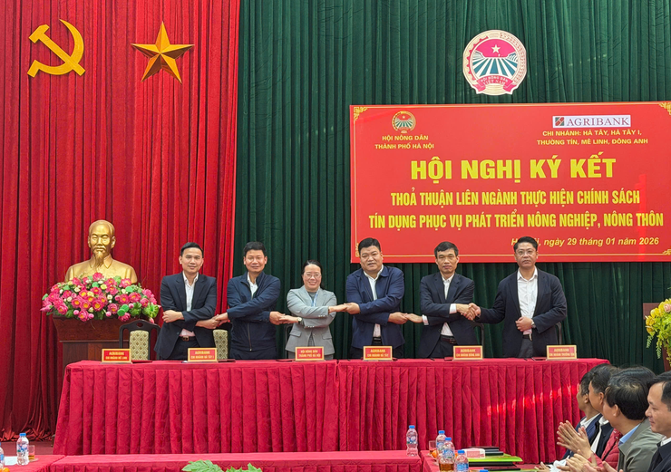 Ký kết thỏa thuận liên ngành về chính sách tín dụng phục vụ phát triển nông nghiệp, nông thôn- Ảnh 1.