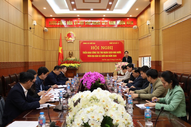 Xã Suối Hai triển khai công tác thu ngân sách năm 2026- Ảnh 3.