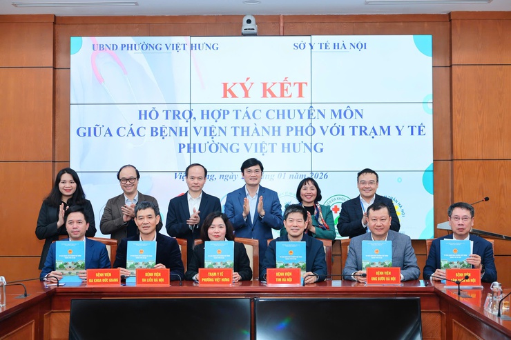 Các bệnh viện của Thành phố đồng hành cùng Trạm Y tế phường Việt Hưng nhằm nâng cao chất lượng khám, chữa bệnh- Ảnh 15.