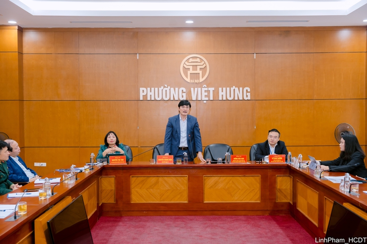 Các bệnh viện của Thành phố đồng hành cùng Trạm Y tế phường Việt Hưng nhằm nâng cao chất lượng khám, chữa bệnh- Ảnh 1.