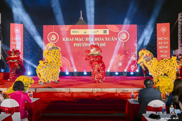 Tưng bừng Hội chợ Xuân Bính Ngọ phường Bồ Đề năm 2026- Ảnh 2.