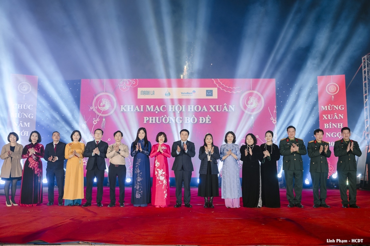 Tưng bừng Hội chợ Xuân Bính Ngọ phường Bồ Đề năm 2026- Ảnh 1.