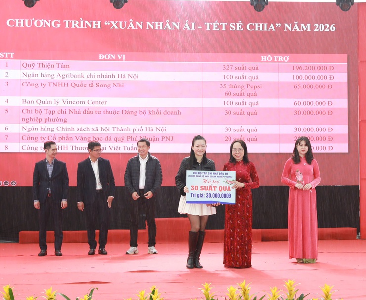 Phường Hai Bà Trưng: Nghĩa tình trong Ngày hội "Tết sum vầy - Xuân ơn Đảng" năm 2026- Ảnh 7.